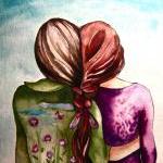 Sisters Original Art