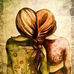 Large Art Print The Sister..