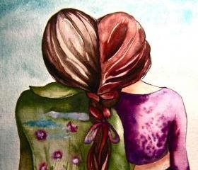 Sisters original art